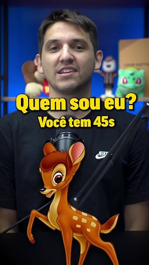 Quem é o Bambi? Adivinhação de Personagens Disney