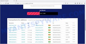 SCAM ALERT : Double Your Bitcoins pop ups