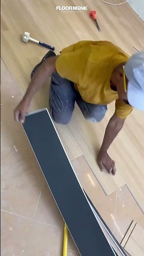 SPC Flooring Installation | Easy Click Lock System | DIY Vinyl Floor Makeover #spcflooring