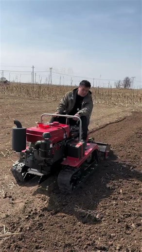 #New Multifunctional Mini Tiller #Orchard Greenhouse Management Rotary Tiller #Spring Planting