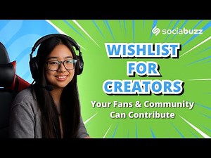 How to Create WISHLIST on SociaBuzz (for Creators)