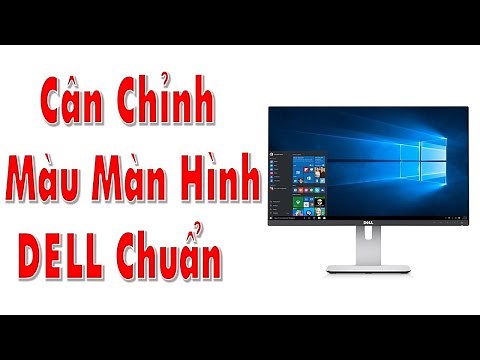 Hướng Dẫn Cân Màu Màn Hình DELL U2419H Bằng Tay