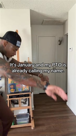 Tyrone Murphy on Instagram: "All my PTO reset and suddenly I’m allergic to work. #explore"