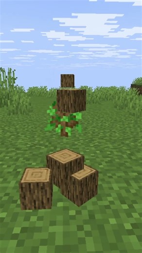 minecraft tree tip