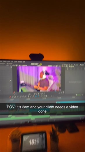 Video Editor Finishes Vlog Challenge