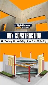 Dry Construction Explained — Fast, Clean & Zero-Curing Building Method for Modern Homes