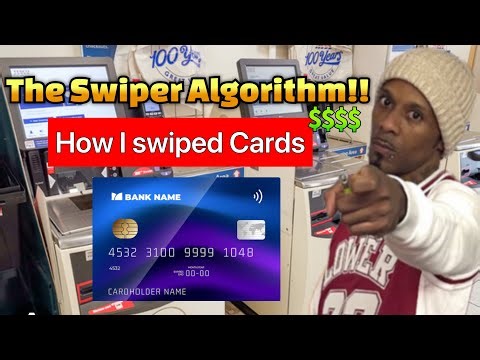 Credit card fraud story ! The Swiper Algorithm ! How I swiped credit cards !