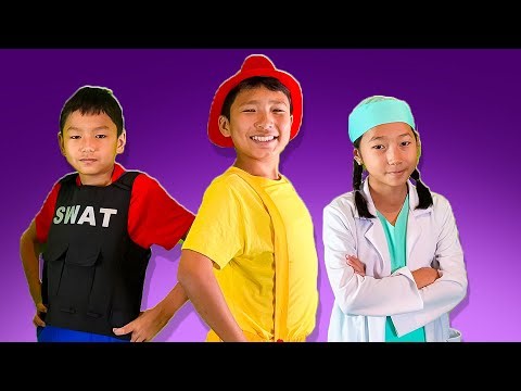 Learn Professions with Occupations | Kids Songs & Nursery Rhymes by Nomad Kids