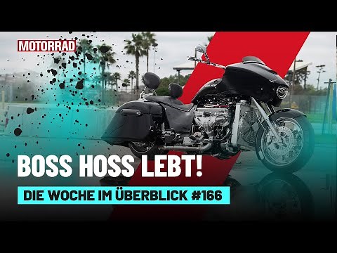 Boss Hoss 2025: NEW V8 Bikes & Trikes from the USA! | MOTORRAD Weekly Review #166