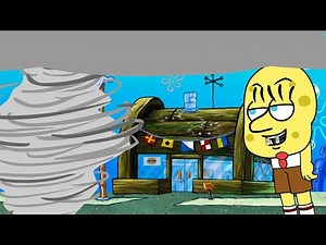 Spongebob spawns a Tornado