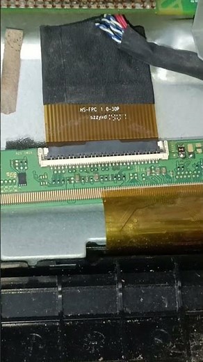 Led tv Panel lvds mapping solution without software || negative picture problem repair