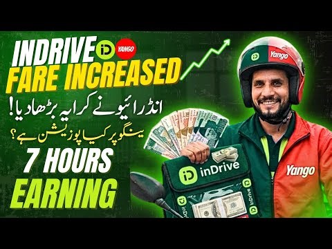 inDrive Ka Kiraya increase Hogaya ~ Hayee Mazy 😍 || Yango & inDrive Ramzan Earning