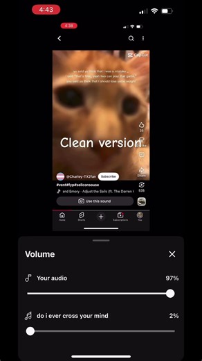 Clean version #cleanmusic #cleanversion #bodyshame