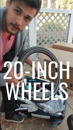 Unboxing a $1,000 Bike Trailer | Thule Chariot Cross [REVIEW] #shorts