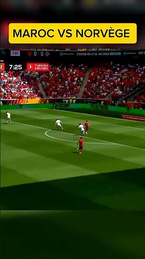 Brahim Díaz frappe fort ! 🇲🇦 Maroc vs Norvège : Le résumé du but ! #highlights #Maroc #football