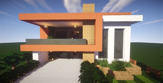 Modern House #153 (Map   Schematic) Minecraft Map