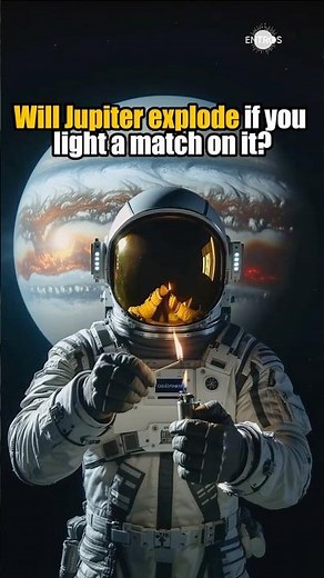 Will Jupiter explode if you light a match on it?