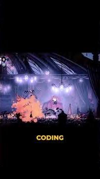 No coding… still insane bosses in Hollow Knight 🤯 #hollowknight