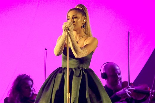 Ariana Grande Sings "the boy is mine" and Teases Penn Badgley's Video Cameo: Watch