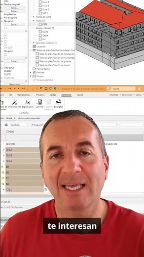 Añadir mediciones de Revit a presupuesto de Presto con Cost It