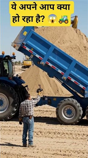 World's First Remote Control Trolley!😱मजदूरों की छुट्टी#shorts #jugaad #tractor #trolley #technology