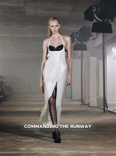 Quiet invocation. Total possession. #runway #fw25 #rtw #fashionfilm