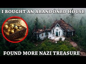 I BOUGHT AN ABANDONED HOUSE AND FOUND MORE NAZI TREASURE IN THE GROUND!