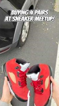 Buying 4 Pairs at Sneaker Meetup! #jordan #sneakers #sneakerhead #reseller #meetup #whatnot #nike