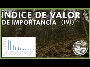 Cálculo del Índice de Valor de Importancia IV