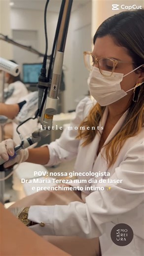 Casa Moreira | Medicina da Mulher on Instagram: "POV: nossa ginecologista Dra Maria Tereza num dia de laser e preenchimento íntimo ✨ . . . ✨📞 Agende sua avaliação com a equipe de excelência de médicas ginecologistas e dermatologistas da Casa Moreira. Cuidar de você também é um ato de autoestima e bem estar, _______________________________________________ Diretora Técnica: Dra Juliana Moreira CRM 181.991 RQE 61.244 ————————————————————————————- CASA MOREIRA MEDICINA DA MULHER Laser Íntimo • Ci
