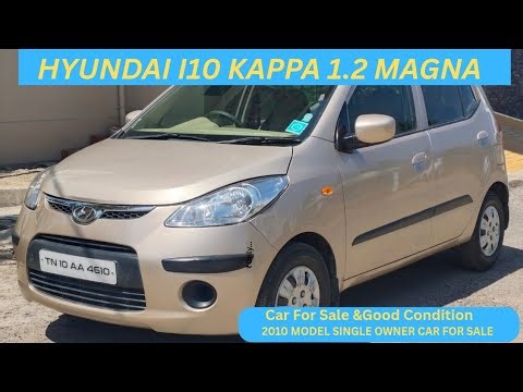 Used Hyundai I10 KAPPA 1.2 ,2010 Model Car For Sale, Good Condition.