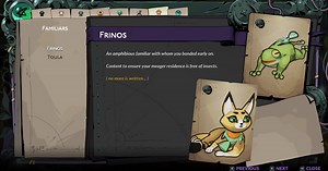 All Hades 2 Animal Familiars and how to unlock them