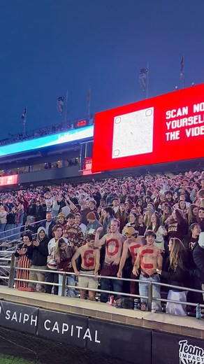 Mr. Brightside on Senior Day >>>>>>> | Boston College Football