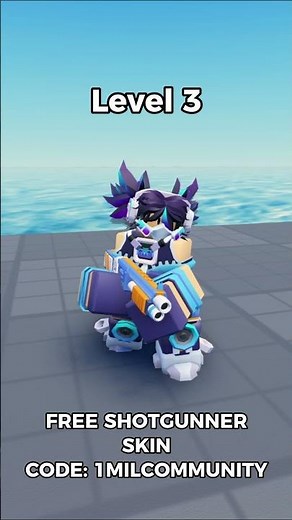 NEW FREE SHOTGUNNER SKIN - Community Shotgunner #tds #roblox #towerdefensesimulator