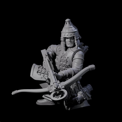 Reloading Human Crossbowman A