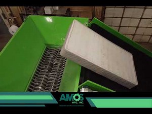 AMOS Mfg. DS-150 Mattress Shredding System