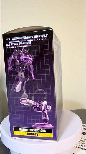 NEWAGE NAH35EX Shockwave CYCLOPS Mini Transformers Toy Unboxing & Review | $XX Must-Have Collectible