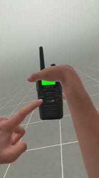 Walkie talkie #bonelabgameplay #gaming #cardioexercise #bonelab #vr #bonelabmods #jumprope #games #h