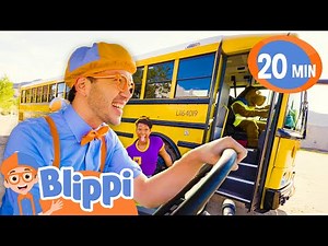 Blippi Bus Driver! 🚌 | Blippi Songs 🎶| Educational Songs For Kids