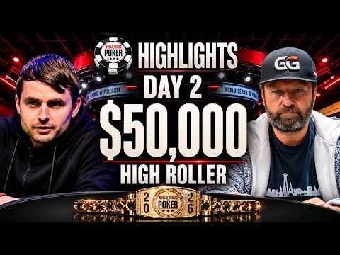 HIGHLIGHTS | $50,000 High Roller | Day 2