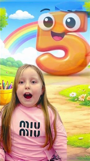 Learn Numbers 1-10 for Kids | Fun Counting with Cute Numbers #shorts