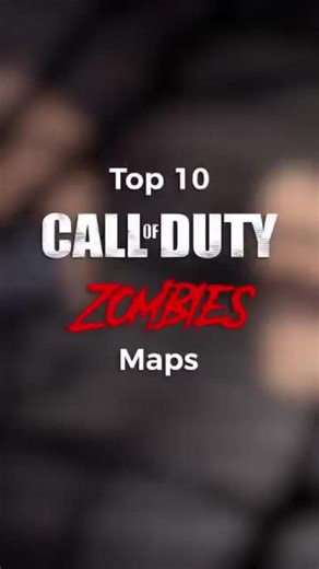 Top 10 call of duty zombies maps #bo1zombies #bo2zombies #bo3zombies #bo4zombies