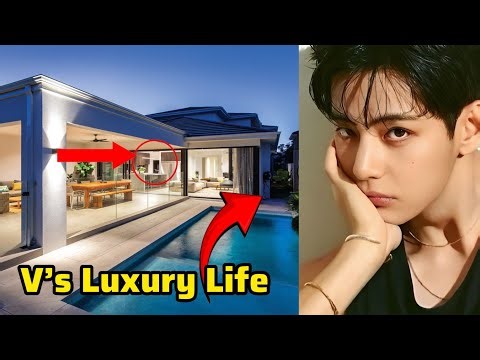 “Inside Taehyung’s $5M Penthouse Luxury Life 🤯✨”