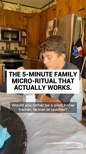 We don’t do long family meetings. We do five minutes that matter. Every night, we pull one Talking Point Card. That’s it. No lectures, no one word answers. It’s become our reset: laughter, gratitude, and connection before bedtime. Each question is designed by experts to build real skills:  Communication  Emotional awareness ❤️ Empathy and connection When you create space for connection, even for five minutes, it changes everything. | Talking Point Cards | Facebook