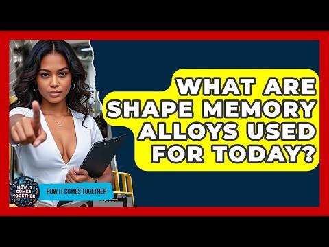 What Are Shape Memory Alloys Used For Today? - How It Comes Together