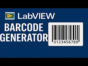 LabVIEW Barcode Generator