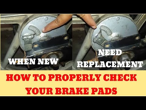 How to check drum brake pads if they need replacement or not | brake shoe check in motorcycle??