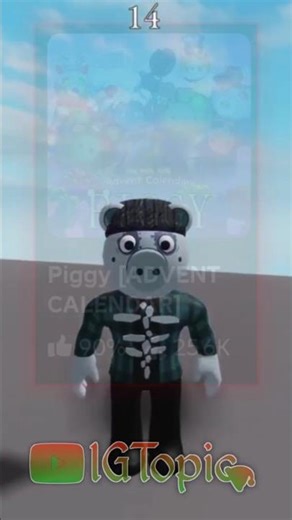 PIGGY NEW CHRISTMAS UPDATE!! 🎄🎁 #short #viralshort #piggy #piggyroblox