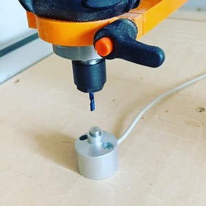 1.5K views · 78 reactions | Tool length sensor installed and is already something I can’t believe I went without. This will make setup so much faster and more accurate! I also surfaced my whole sacrificial board finally so I will have better height accuracy from one corner to the other. . . . . . #stepcraftcnc #stepcraftusa #cncrouter | Harley Designs | Facebook