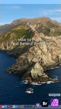 How to Put Text Behind Anything in Affinity Photo! (Quick & Easy Tutorial) #AffinityPhoto #tutorial
